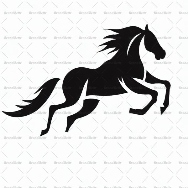 Galoppierendes Pferd